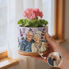 Custom Family Photo Plant Pot, Christmas Home Decor TH10 171593