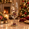 Holiday Wine Glasses Set Gift For Christmas TH10 171385