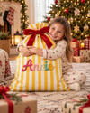Custom Name Striped Christmas Sacks For Kid TH10 171615