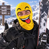 Funny Grinning Face Ski Mask, Yellow Novelty Balaclava Winter Gift LM32 670331