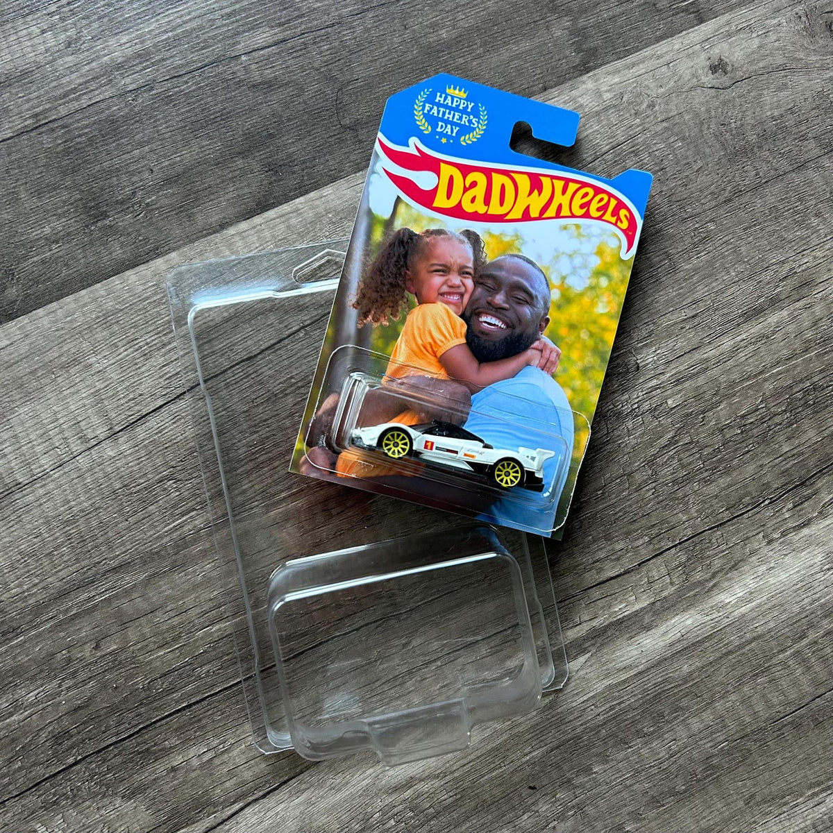 Custom Photo Dad Wheels Packaging for Dad, Father's Day Custom Collector Gift HA75 921500