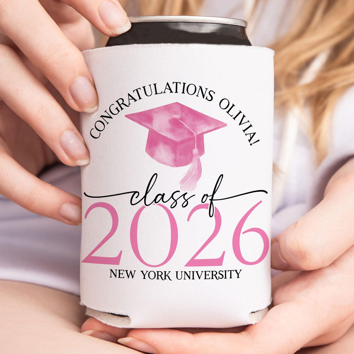 Personalized Graduation Party Favors - Class of 2026 Can Coolers, College Graduation Party Decor HA75 921164
