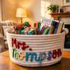 Personalized Teacher Appreciation Gift, Custom Teacher Basket, End of Year Teacher Gift HA75 921254