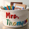 Personalized Teacher Appreciation Gift, Custom Teacher Basket, End of Year Teacher Gift HA75 921254