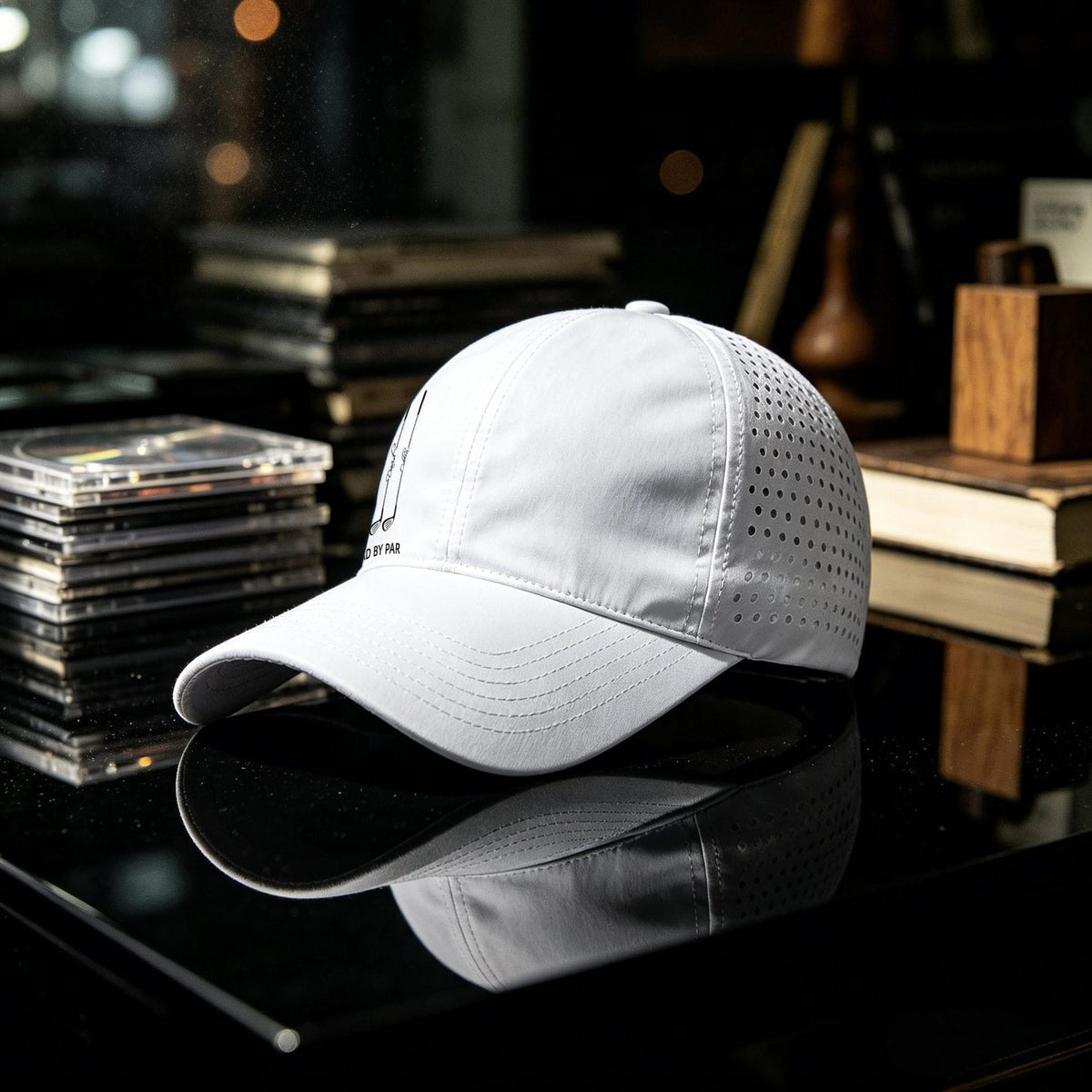Personalized Best Dad By Par, Best Grandpa By Par Perforated Golf Hat Father Day Golf Gift HA75 921342