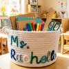 Personalized Teacher Appreciation Gift, Custom Teacher Basket, End of Year Teacher Gift HA75 921254