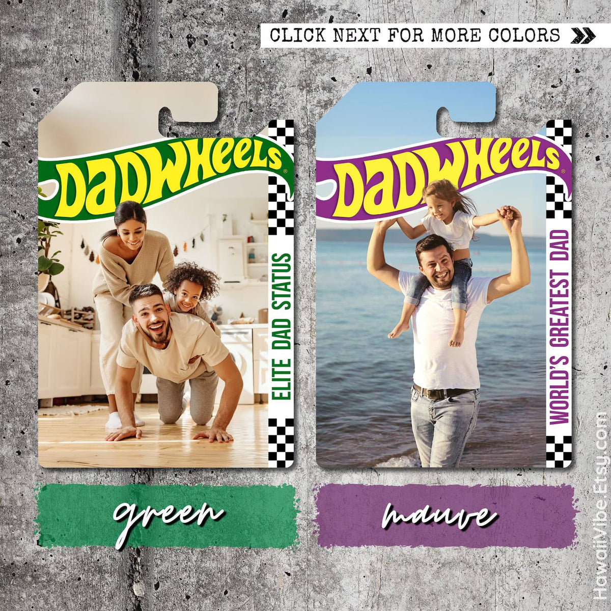 Personalized Hot Wheels Packaging for Dad, Father's Day Custom Collector Gift HO82 902564
