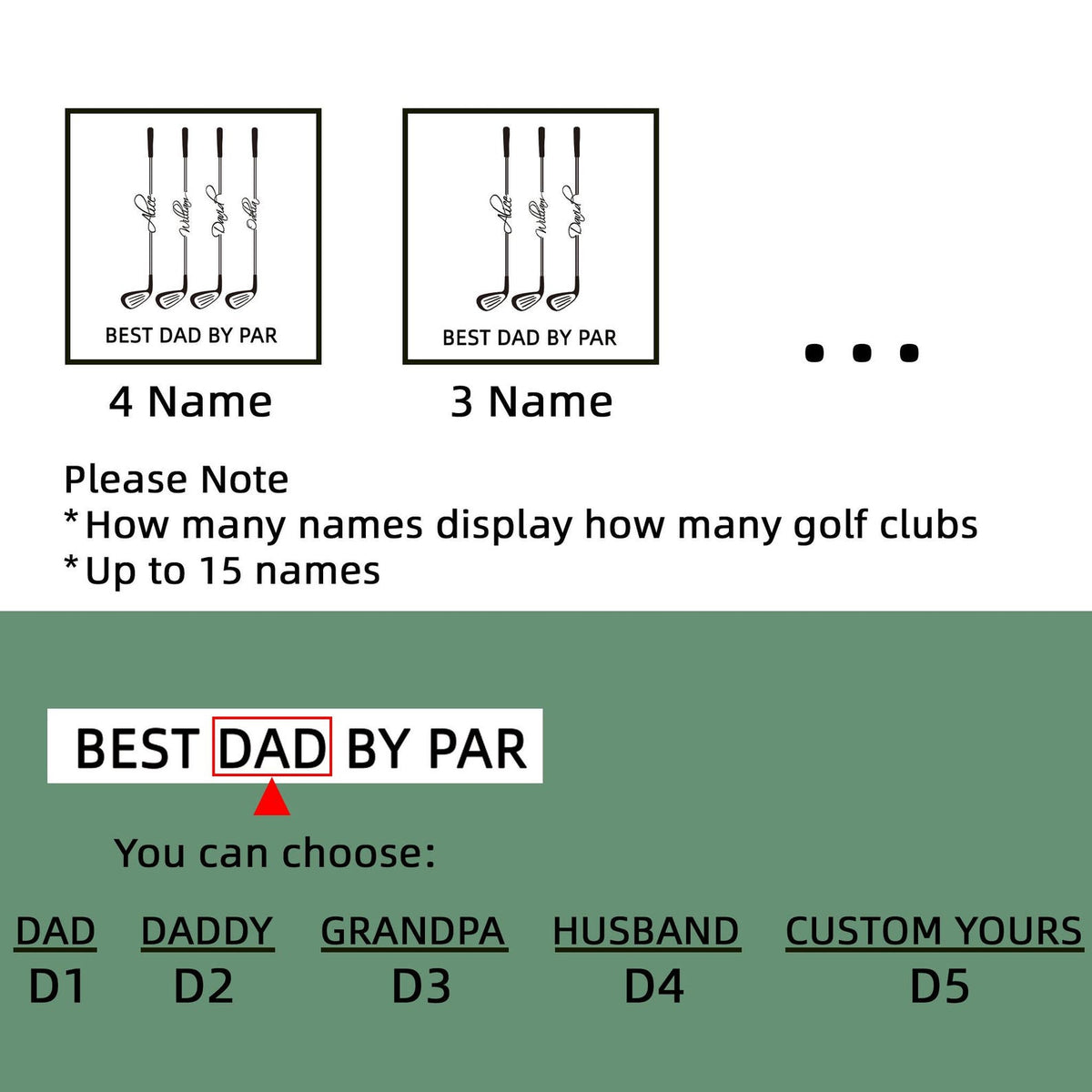 Personalized Best Dad By Par, Best Grandpa By Par Perforated Golf Hat Father Day Golf Gift HA75 921342