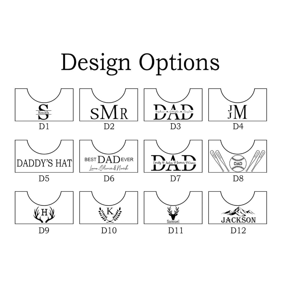 Personalized Best Dad Ever Engraved Hat Holder - Gift For Dad, Father's Day Gift HO82 902658