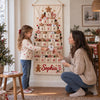 Personalized Name Christmas Advent Calendar, 24 Fillable Pockets, Reusable Christmas Wall Hanging HA75 919516
