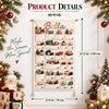 Personalized Name Reusable Christmas Advent Calendar, 24-Pocket Wall Hanging HA75 919518
