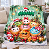 Personalized Name Cute Squishy Dumpling Blanket for Kids, Dumpling Lover Gift, Funny Food Lover Gift HO82 904238