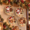 Personalized Initial Christmas 2 Layers Wooden Ornament, 2026 Keepsake Gift HA75 919536
