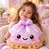 Custom Name Kawaii Dumpling Shaped Pillow - Birthday Christmas Gift for Kid HO82 904258