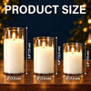 Custom Name LED Flameless Candle Christmas Decor HA75 57044