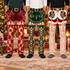 Personalized Fake Underwear Plaid Illusion Lounge Bottoms Funny Christmas Lounge Pants Gag Gift HA75 57030