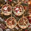 Personalized Initial Christmas 2 Layers Wooden Ornament, 2026 Keepsake Gift HA75 919536