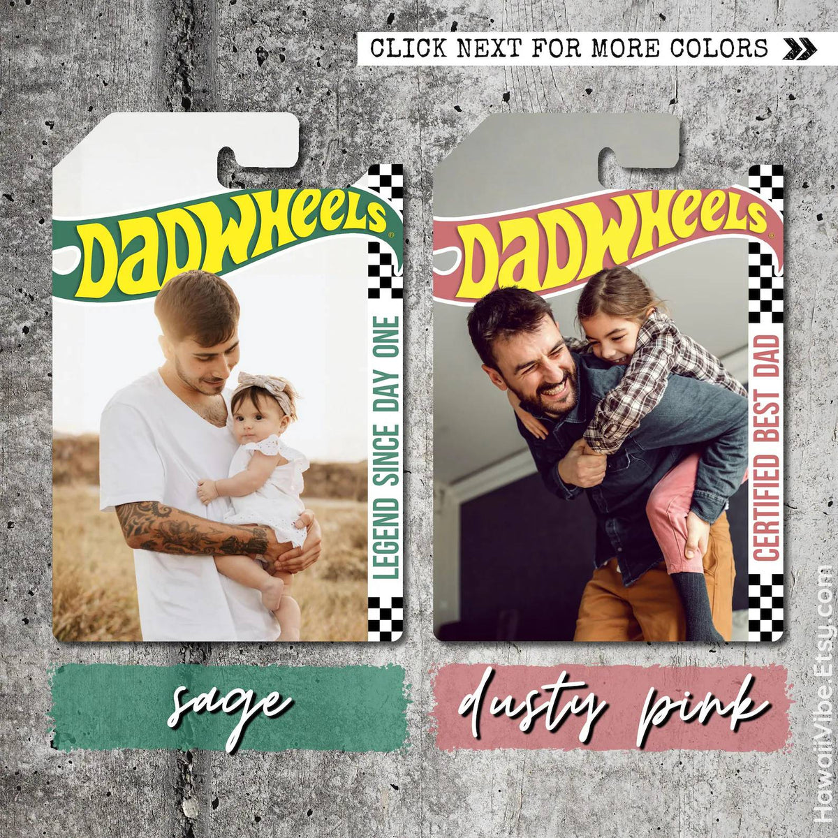 Personalized Hot Wheels Packaging for Dad, Father's Day Custom Collector Gift HO82 902564