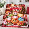 Personalized Name Cute Squishy Dumpling Blanket for Kids, Dumpling Lover Gift, Funny Food Lover Gift HO82 904238
