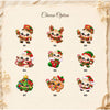 Custom Name Dumpling Christmas Blanket for Kids, Dumpling Lover Gift HO82 904242
