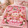 Personalized Name Name Kawaii Squishy Dumpling Blanket for Kids, Kawaii Squishy Collector Holiday Gift HO82 904234