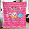 Personalized Name Kawaii Squishy Dumpling Blanket for Kids, Dumpling Lover Gift,Squishy Lover HO82 904236
