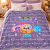 Personalized Name Kawaii Squishy Dumpling Blanket for Kids, Dumpling Lover Gift,Squishy Lover HO82 904236