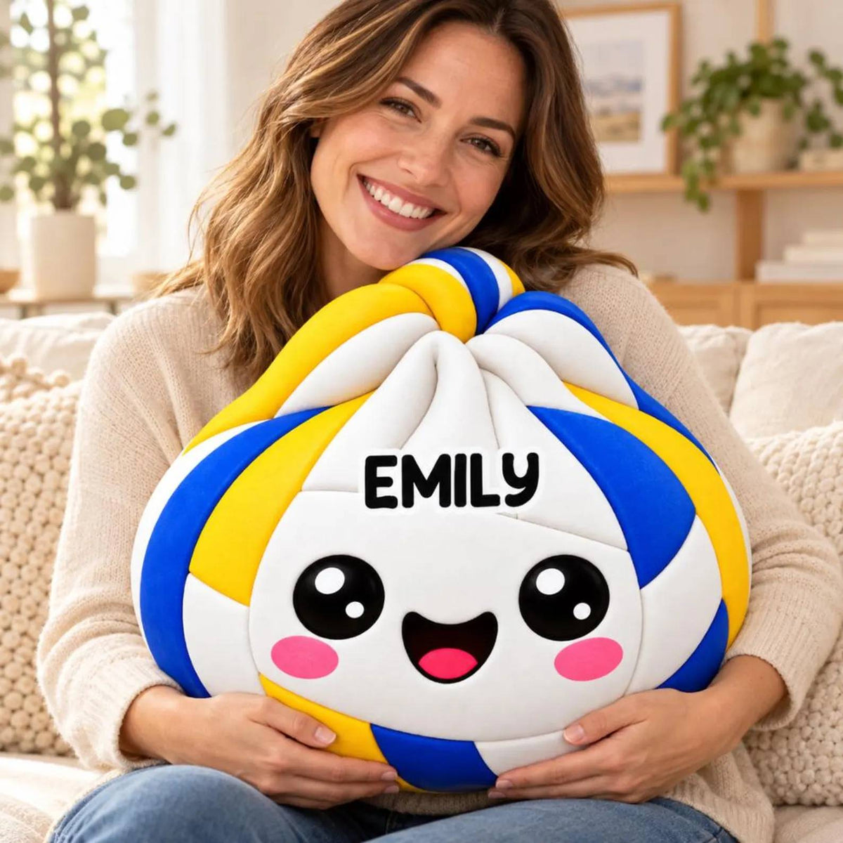Personalized Sports Dumpling Shaped Pillow - Personalized Sports Dumpling HO82 904256