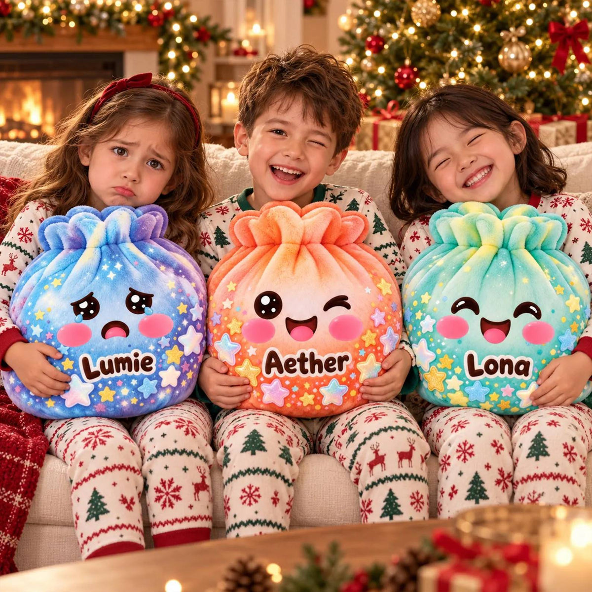 Custom Name Kawaii Dumpling Shaped Pillow - Dumpling Lover Gift, Squishy Lover HO82 904260