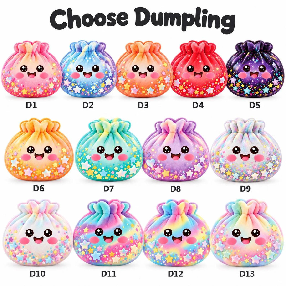 Custom Name Kawaii Dumpling Shaped Pillow - Dumpling Lover Gift, Squishy Lover HO82 904260