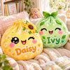 Personalized Kawaii Dumpling Shaped Pillow - Cute Kids Room Decor Gift for Girls & Boys HO82 904246