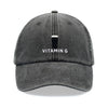 Vitamin G St. Patrick's Day Funny Frat Beer Drinking Embroidered Baseball Cap HA75 920552