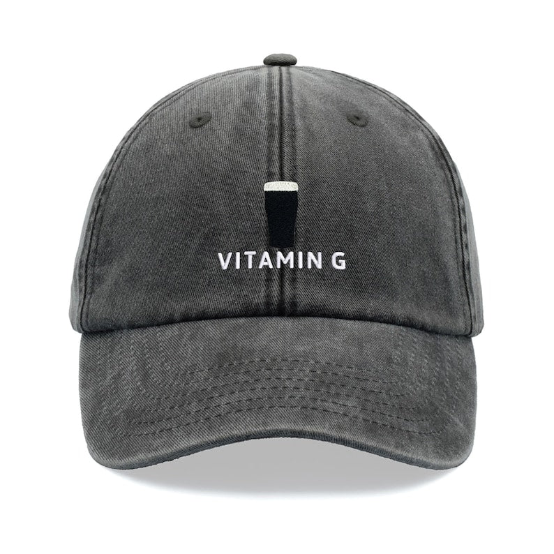 Vitamin G St. Patrick's Day Funny Frat Beer Drinking Embroidered Baseball Cap HA75 920552