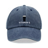Vitamin G St. Patrick's Day Funny Frat Beer Drinking Embroidered Baseball Cap HA75 920552