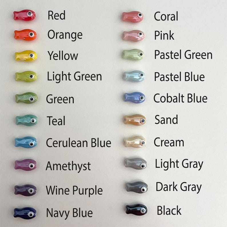 Magnetic Matching Fish Ceramic Keychain Cute Gifts for Couple For Best Friend CH07 910432