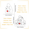 Personalized First Time Mom Gift, Wooden Mom and Baby Bear Puzzle, Family Home Decor TH10 898859
