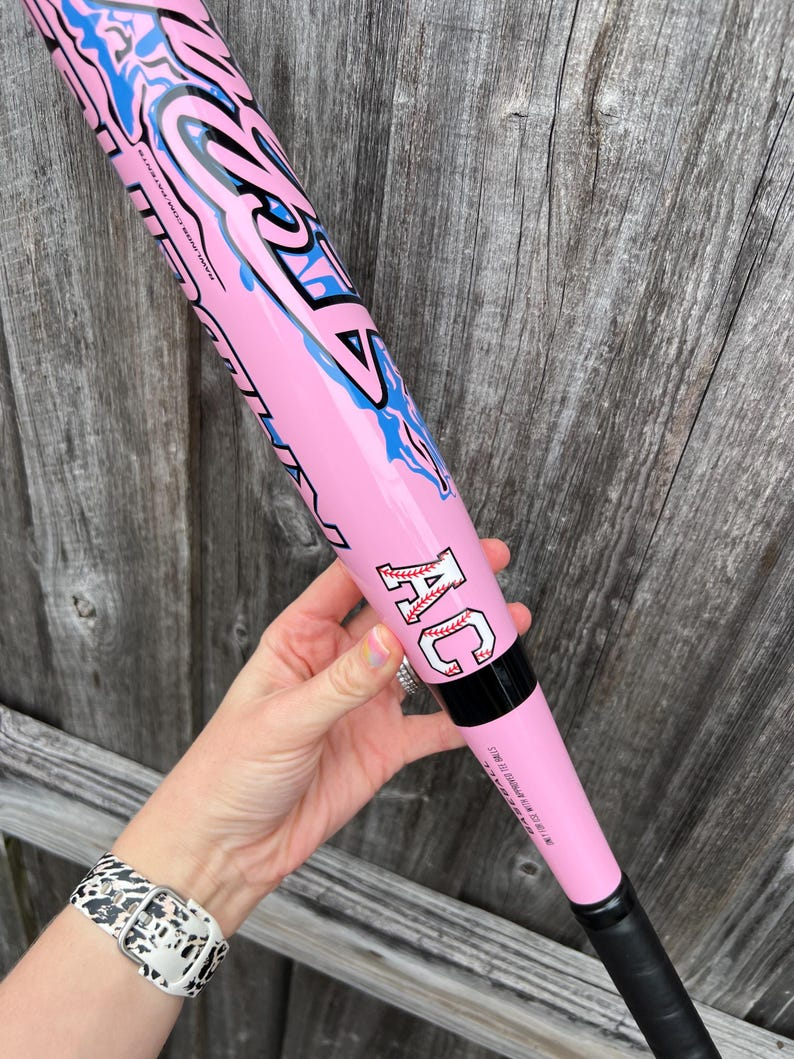 Personalized Little League Tball Name Ice Cream Drip Softball Baseball Drip Sticker TH10 169207