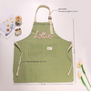 Personalized Hand-Embroidered Apron With Pocket,Gift for mom,Mother's day Gift TH10 898117