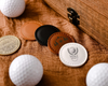 Custom Leather Golf Ball Markers-with custom,perfect for a personalized gift for your father,husband or brother TH10 898203
