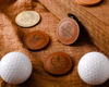 Custom Leather Golf Ball Markers-with custom,perfect for a personalized gift for your father,husband or brother TH10 898203