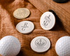 Custom Leather Golf Ball Markers-with custom,perfect for a personalized gift for your father,husband or brother TH10 898203