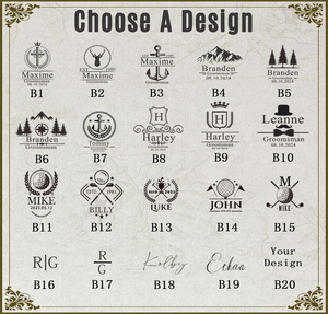 Custom Leather Golf Ball Markers-with custom,perfect for a personalized gift for your father,husband or brother TH10 898203