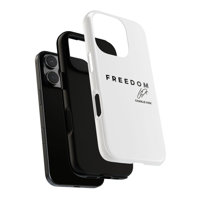 Charlie Kirk Freedom Phone Case Charlie Kirk Freedom Phone Case