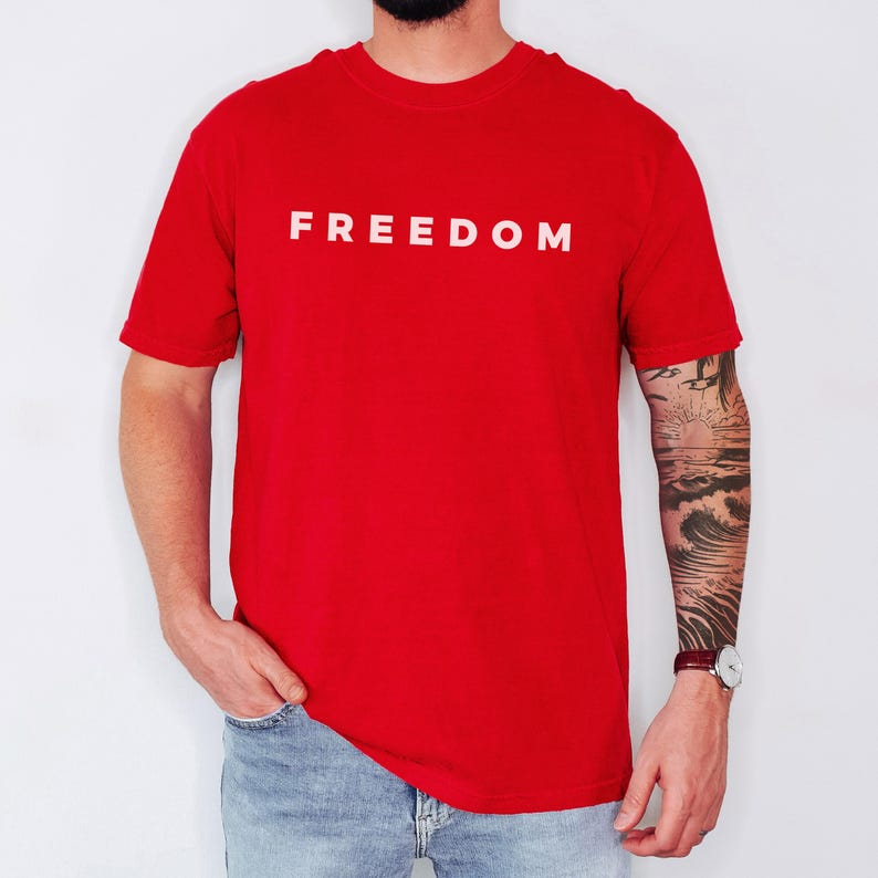 Red Freedom Shirt TH10 896197