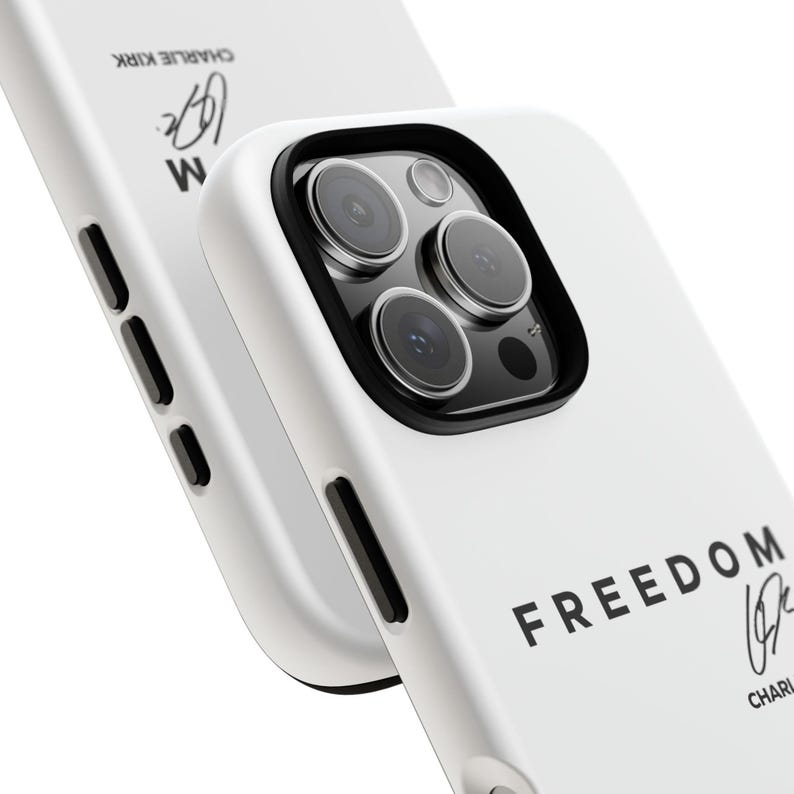 Charlie Kirk Freedom Phone Case Charlie Kirk Freedom Phone Case