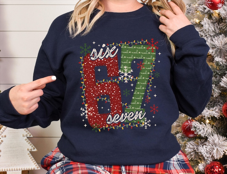 Christmas Six Seven 67 Shirt TH10 896811