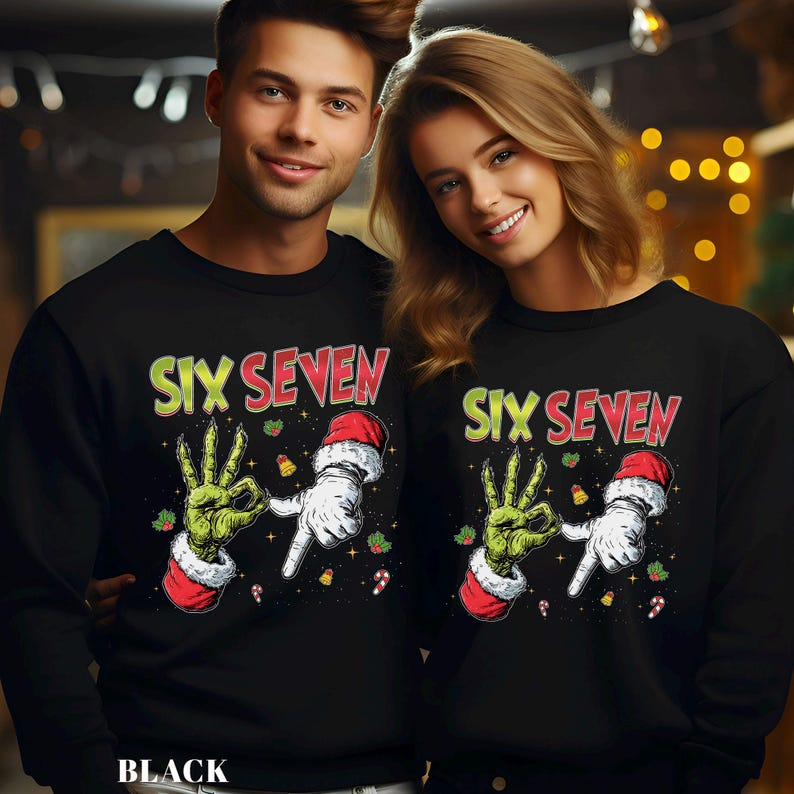 Six Seven Grinch Santa Christmas TH10 896805