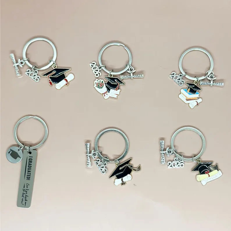 Personalized 2026 Graduation Metal Keychain, Gift for Graduates HO82 901530