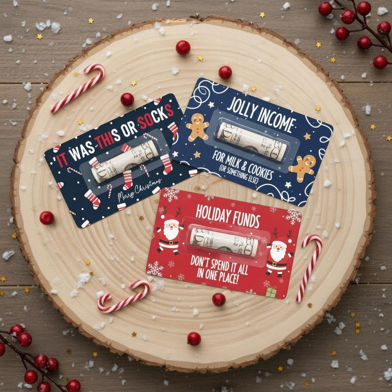 Personalized Cute And Funny Money Holder Card TH10 898015