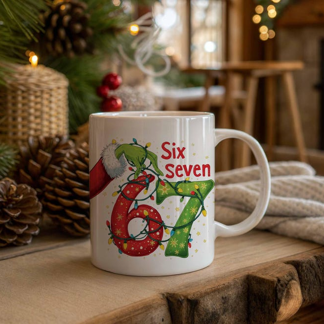 Six Seven 67 Grinch Christmas Mug TH10 896821